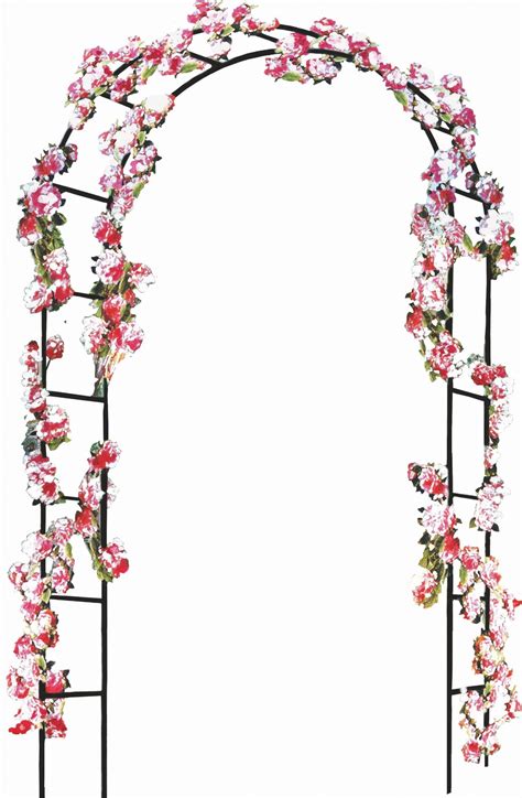 Pergola - Kerti pergol rózsa virághoz 240 cm + horgonyok - w