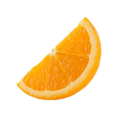 Premium Photo Close Up Of Orange Slice Against White Background