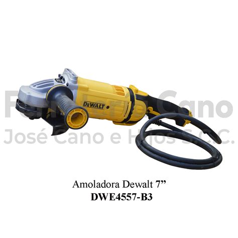 Amoladora Dewalt Dwe4557 7pulgadas 8500rpm 2400w Ferretería Cano