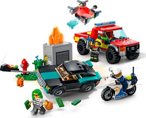 LEGO City: Fire Rescue & Police Chase from LEGO - School Crossing