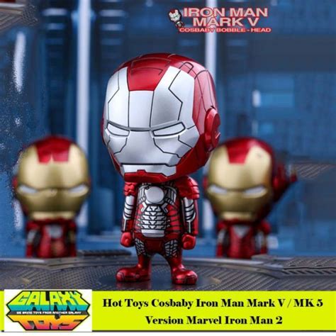 Promo Hot Toys Cosbaby Iron Man Mark V MK 5 Version Marvel Iron Man 2 Diskon 23 Di Seller
