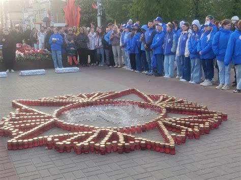 В Калуге зажгли «Свечи Победы» - Общество - Новости - Калужский ...