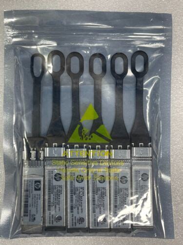 LOT OF 6 x QK724A HP B-SERIES 16GB SFP+ SHORT WAVE TRANSCEIVER USED | eBay