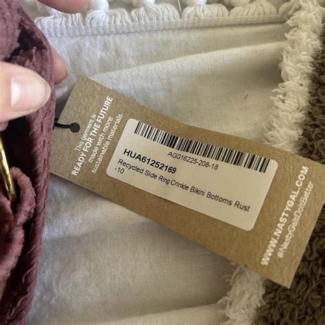 Nasty Gal Crinkle Bikini Bottoms Depop