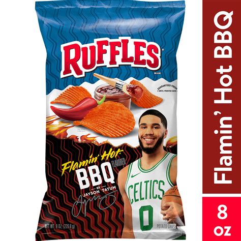 Ruffles Flamin Hot Bbq Potato Chips Oz Bag In Nepal At Npr Rating