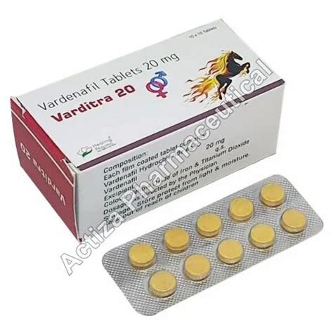 Varditra Tablet At Rs Stripe Vardenafil Tablets In Surat Id