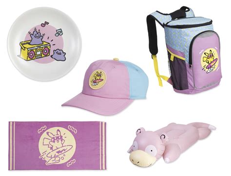 New Pokémon Center Summer Collection Featuring Apparel And Picnic