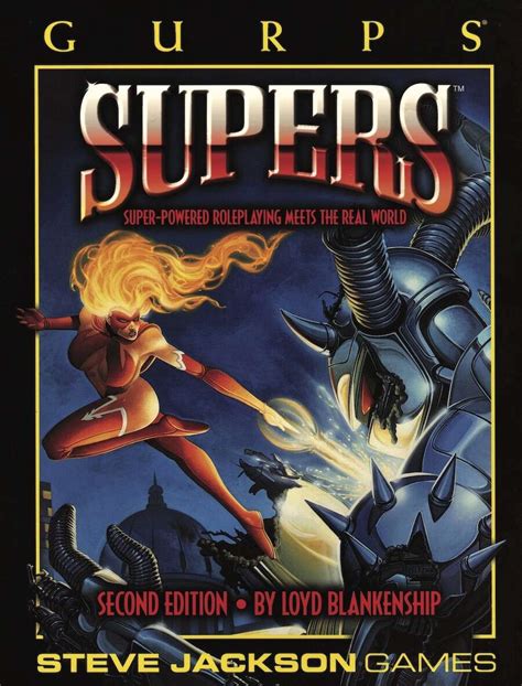 Gurps Classic Supers Steve Jackson Games Gurps Third Edition