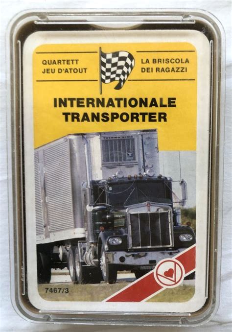 Quartett INTERNATIONALE TRANSPORTER ASS 80er Jahre Gebraucht in Schaffhausen für CHF 12