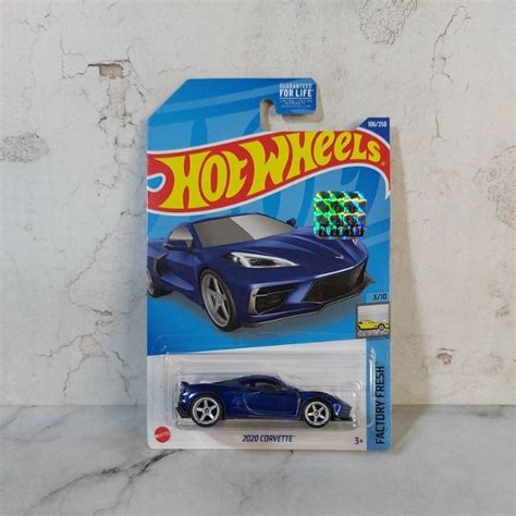 Jual Hot Wheels Treasure Hunt Super THS 2020 Corvette Shopee Indonesia