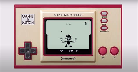 Nintendo Revives 1980s 'Game & Watch' Handheld With Super Mario Bros.
