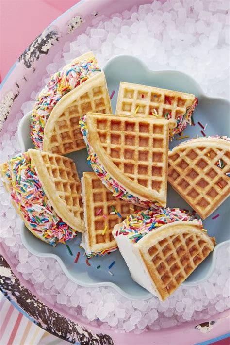 Best Rainbow Waffle Sandwiches Recipe - How to Make Rainbow Waffle ...