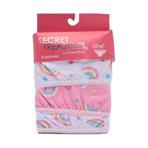 Bikini Secret Treasures Para Ni A Multicolor Estampado Paquete Con Piezas Talla Bodega