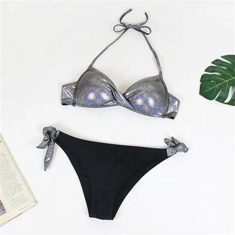 MAILLOT DE BAIN Sexy Maillot De Bain Imprimé Femmes Bikini Ensemble
