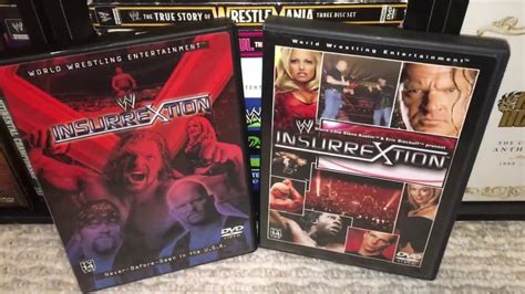 Wwe Insurrextion Ppv Dvd Collection Review Youtube