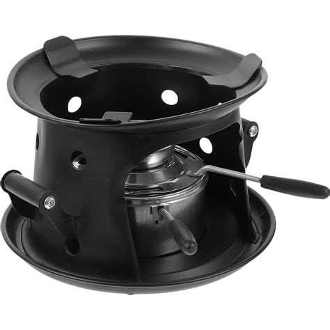 Alcohol Burner Stove Stainless Steel Hot Pot Stove For Outdoor Camping Random Color And Style