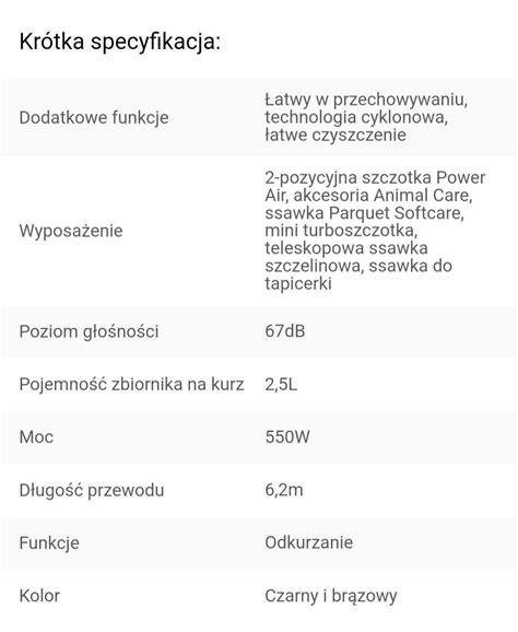 Odkurzacz bezworkowy Tefal Silence Force TW7260 z Nowym Filtrem Skępe ...