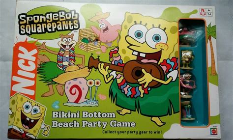 New Spongebob Squarepants Bikini Bottom Beach Party Game Nickelodeon