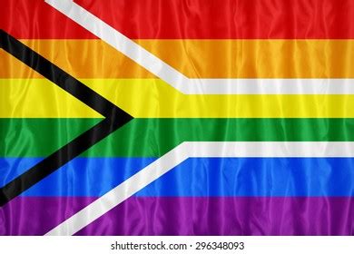 South Africa Gay Flag Pattern On Stock Photo Shutterstock