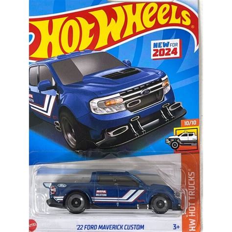 Hot Wheels Toys Hot Wheels Car 22 Ford Maverick Custom Hw Hot Trucks Toy Vehicle Race Cars