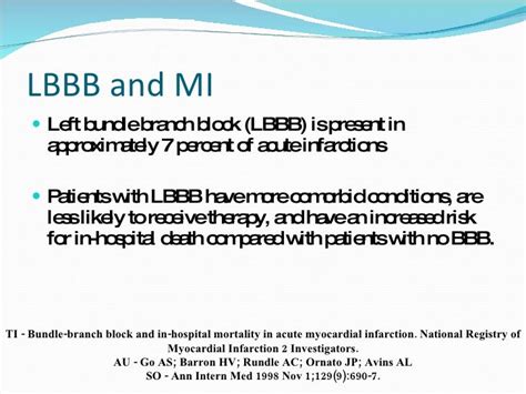 Ecg Anterolateral Mi With Lbbb