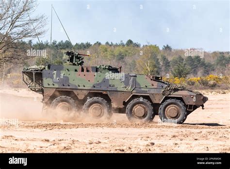 The Boxer Armoured Fighting Vehicle Of The Royal Netherlands Army Stock