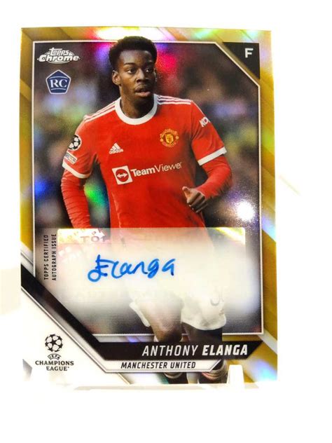 Topps Chrome Uefa Champions League Autographs Gold Refractors