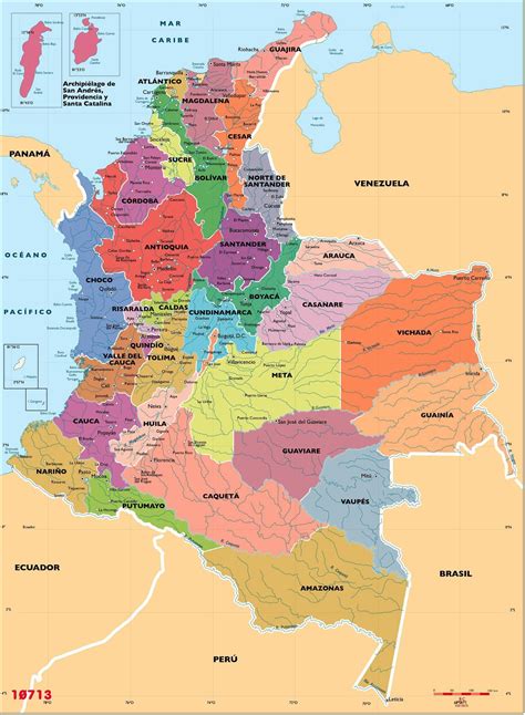 Mapa De Colombia