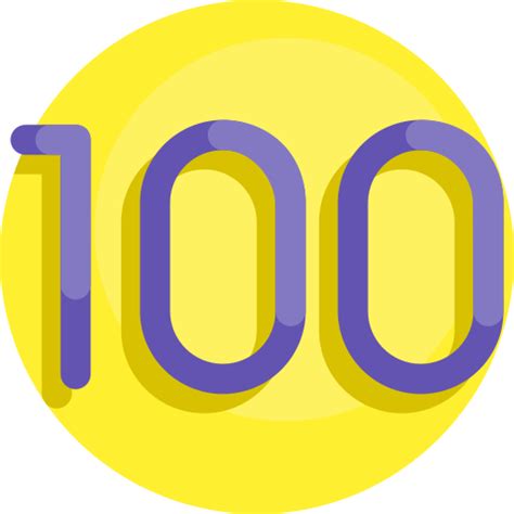 100 Detailed Flat Circular Flat Icon
