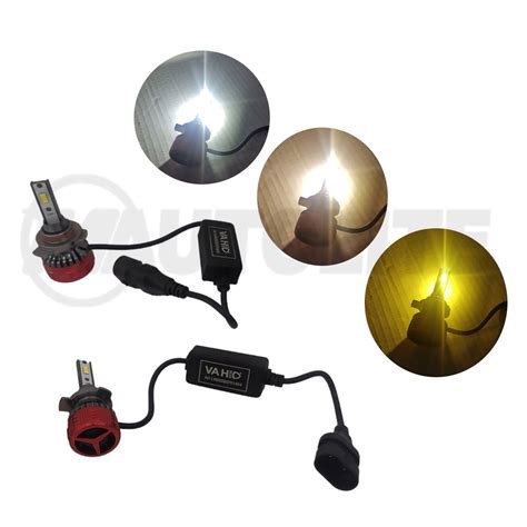 Kit Led Tricolor 9012 4000lm 40w 6000k 4300k 3000kle 9012 Mautolite