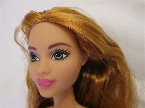 Barbie Dreamtopia Hybrid Nude Doll Made To Move Body Strawberry Blonde