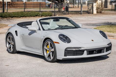 5k Mile 2021 Porsche 992 Turbo S Cabriolet Pcarmarket