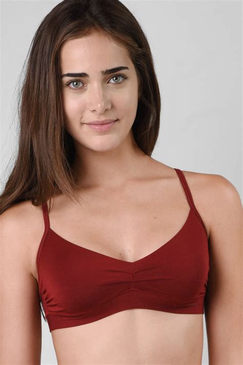 Naked Luxury Modal Unlined Bralette W