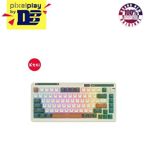 Kzzi K Pro Tri Mode Rgb Keys Hot Swappable Mechanical Keyboard