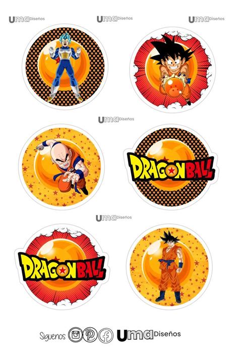 Dragon Ball Toppers Para Tartas Tortas Pasteles Bizcochos O Cakes