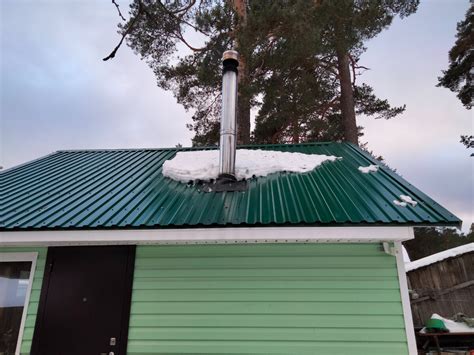 Как защитить дымоход от лавинного схода снега | ВСЁ PRO ДОМ | Дзен