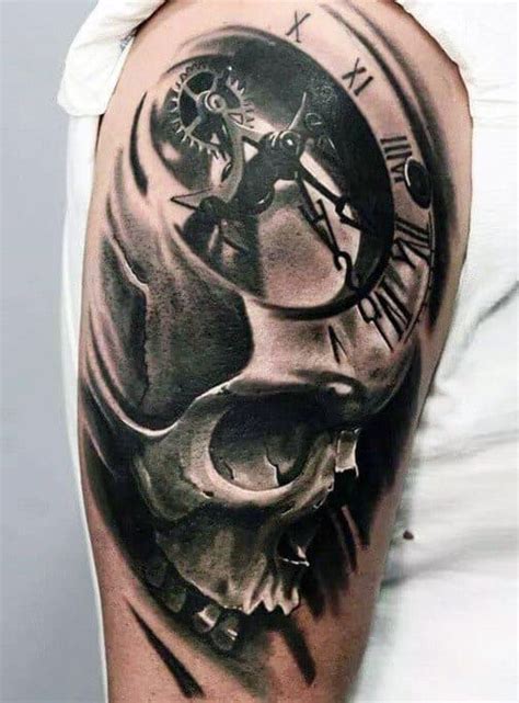 50 Realistic Skull Tattoos For Men