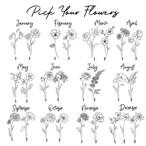 Stunning Design Ideas For Birth Flower Tattoos January That Combine Traditional Floral Elements With Modern Artistic Tattooing Styles 1