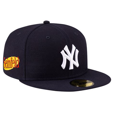 Men’s New Era Navy New York Yankees Hat Club x Seinfeld 59FIFTY Fitted