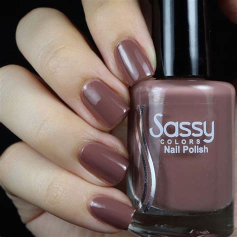 Sassy Nail Polish Big Size 12ml Nude Color Collection Lazada PH