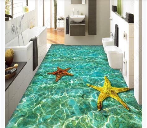 Наливной пол для ванной комнаты