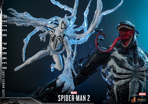 Hot Toys Peter Parker Anti Venom Suit Incre Ble Figura A Escala De Marvel S Spider Man