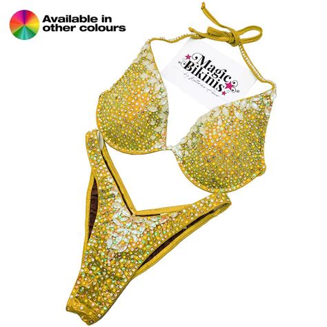Custom Stage Bikini Mystique Magic IFBB Elite Pro