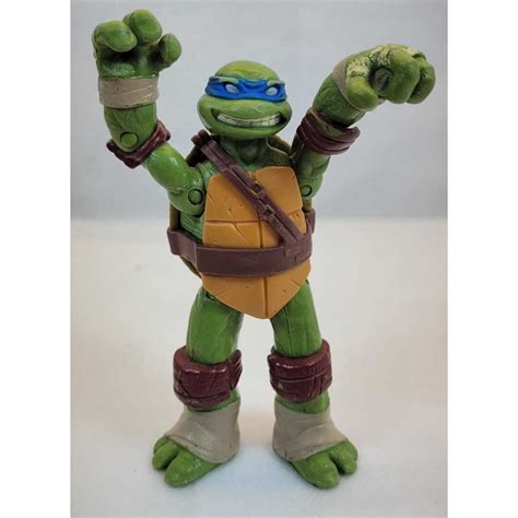Boneco Leonardo Tartaruga Ninja - Boneco Tartaruga Ninja Leonardo Original Viacom Articulado | Shopee Brasil