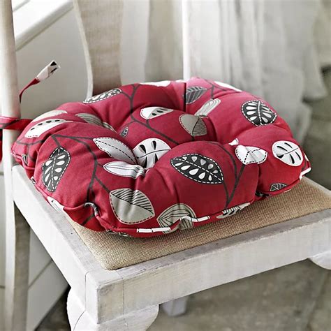 Abstract Leaves Kitchen Chair Cushion Lakeland