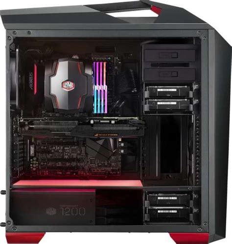 Cooler Master MasterCase MC500MT ATX Mid-Tower Case w/ FreeForm Modular ...