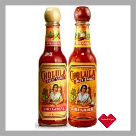 CHOLULA Original Hot Sauce Cili Garlic Sauce 150mL Shopee Malaysia