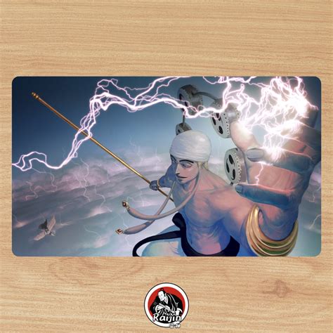 Playmat One Piece God Enel Loja Do Raijin