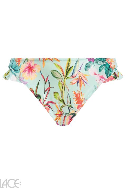 Elomi Swim Sunshine Cove Bikini Classic Brief High Leg Lace