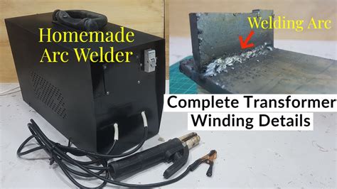 Homemade Welding Machine How To Make Arc Welder Transformer Youtube